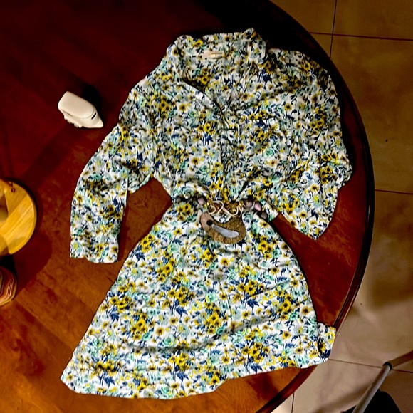 BohoOrange Creek long sleeve one pocket dress size large. - Picture 5 of 5